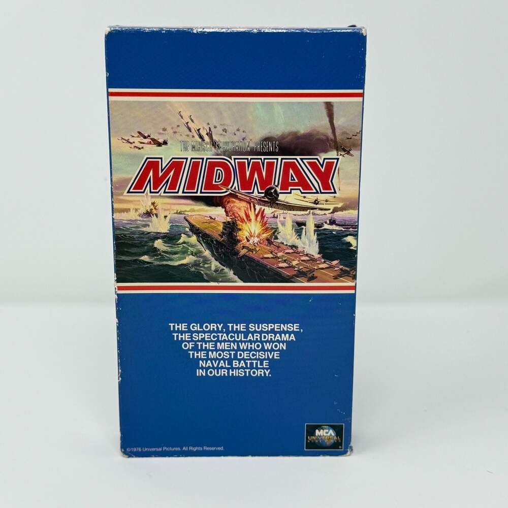 Midway (1976) MCA Universal Home Video VHS, 1992 Re-release